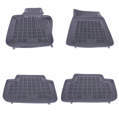 Covorase Presuri Auto Negru din Cauciuc pentru BMW X3 E83 (2004-2010)