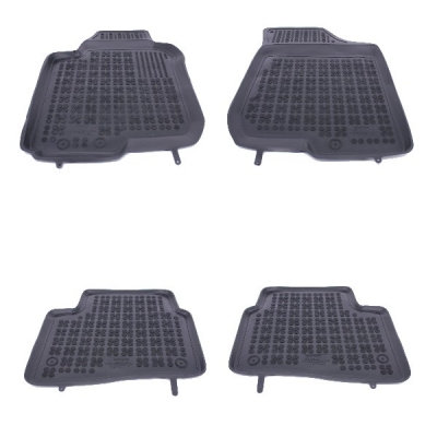 Covorase Presuri Auto Negru din Cauciuc HYUNDAI i30 I 2007-2012; pentru KIA Cee'd I, Cee'd SW II 2007-2012, Pro_Cee'd 2006-2013