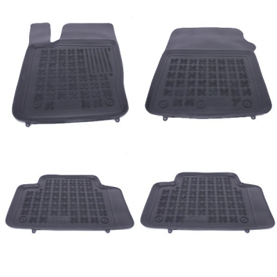 Covorase Presuri Auto din cauciuc Negru pentru JEEP Grand Cherokee IV 2010+