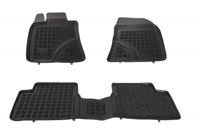Covorase Presuri Auto Negru din Cauciuc pentru TOYOTA Avensis 2009-2018