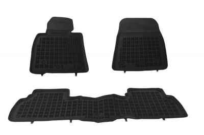 Covorase Presuri Auto Negru din Cauciuc pentru TOYOTA Land Cruiser J200 V8 2008