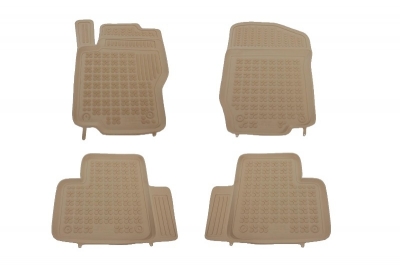 Covorase Presuri Auto din Cauciuc pentru MERCEDES M-Class W164 (2005-2011) Bej
