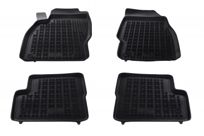 Covorase Presuri Auto Negru din Cauciuc pentru Opel Corsa D IV (2006-2014) Corsa E V (2014-2019)