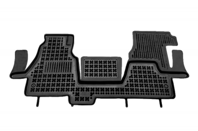 Covorase Presuri Auto Negru din Cauciuc  pentru MERCEDES Sprinter I 2000-2006