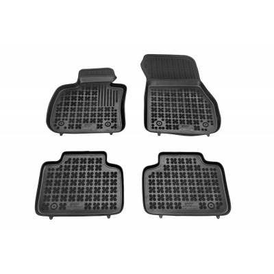 Covorase Presuri Auto Negru din Cauciuc pentru BMW 2 Active Tourer 2014-