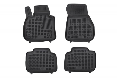 Covorase Presuri Auto Negru din Cauciuc pentru BMW X1 (F48) 2015-