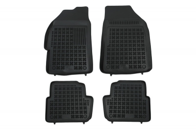 Covorase Presuri Auto Negru din Cauciuc pentru CHEVROLET Spark II 2010-2013
