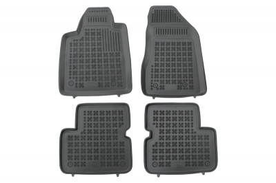 Covorase Presuri Auto Negru din Cauciuc pentru FIAT Bravo II 2007-