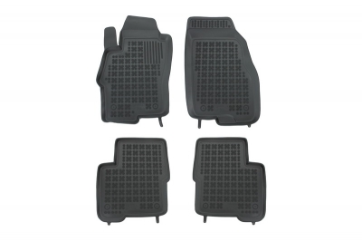 Covorase Presuri Auto Negru din Cauciuc pentru FIAT Linea I 2006-