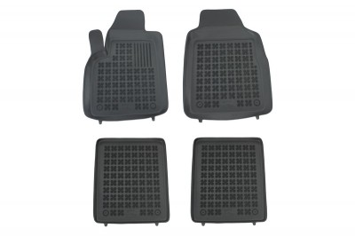 Covorase Presuri Auto Negru din Cauciuc pentru FIAT Panda II 2003-2012