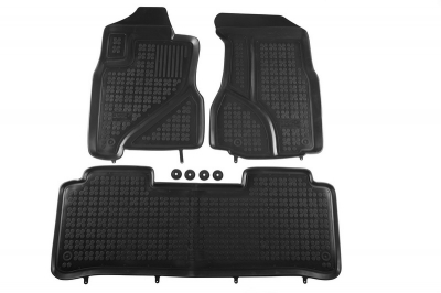 Covorase Presuri Auto Negru din Cauciuc pentru HONDA CRV II 2001-2006