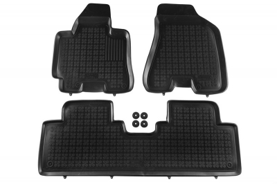 Covorase Presuri Auto Negru din Cauciuc pentru HYUNDAI Tucson 2004-2010