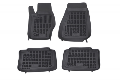 Covorase Presuri Auto Negru din Cauciuc pentru JEEP Grand Cherokee III 2005-2010