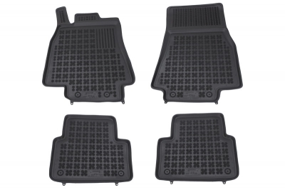 Covorase Presuri Auto Negru din Cauciuc pentru MERCEDES W169 A-Class 2004-2012