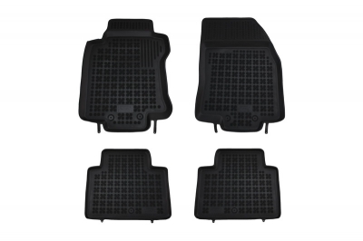 Covorase Presuri Auto Negru din Cauciuc pentru NISSAN X-Trail III 2013-