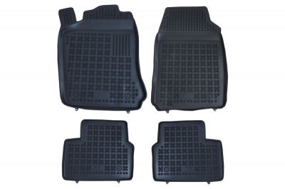 Covorase Presuri Auto Negru din Cauciuc pentru OPEL Vectra B 1995-2002