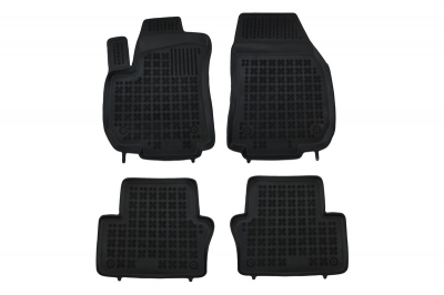 Covorase Presuri Auto Negru din Cauciuc pentru OPEL Zafira B 07/2005