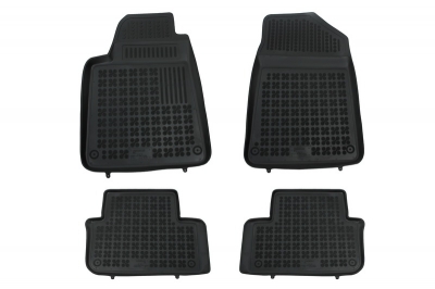Covorase Presuri Auto Negru din Cauciuc pentru PEUGEOT 407 04/2004- .