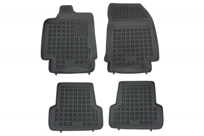 Covorase Presuri Auto Negru din Cauciuc pentru RENAULT Laguna III 10/2007-2015