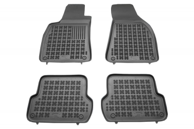 Covorase Presuri Auto Negru din Cauciuc pentru SEAT Exeo 2008-  Floor mat