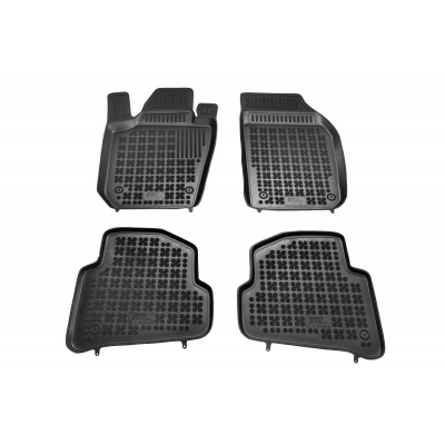 Covorase Presuri Auto Negru din Cauciuc pentru SKODA Fabia III 2014-
