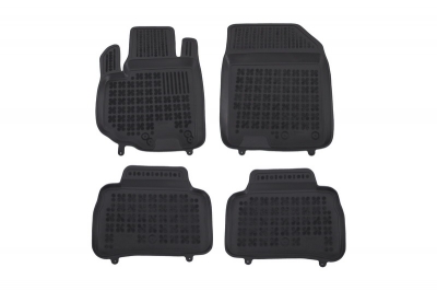 Covorase Presuri Auto Negru din Cauciuc pentru SUZUKI Vitara IV 2014-