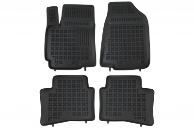 Covorase Presuri Auto Negru din Cauciuc pentru KIA Rio III (2011-2017)