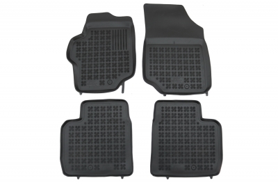 Covorase Presuri Auto Negru din Cauciuc CITROEN C-Elysee (2013+) pentru PEUGEOT 301 (2012+)