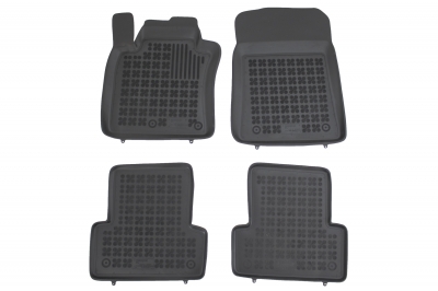 Covorase Presuri Auto Negru din Cauciuc pentru RENAULT MODUS (2004-2012), Grand MODUS (2008-2012)