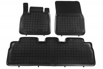 Covorase Presuri Auto Negru din Cauciuc pentru RENAULT ESPACE IV (2002-2014)