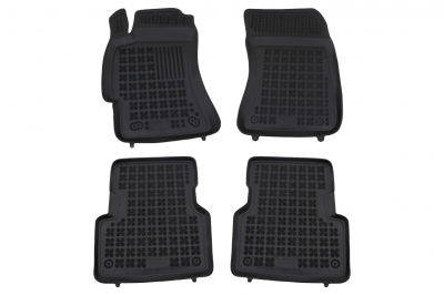 Covorase Presuri Auto Negru din Cauciuc pentru SUBARU FORESTER II (2002-2008)