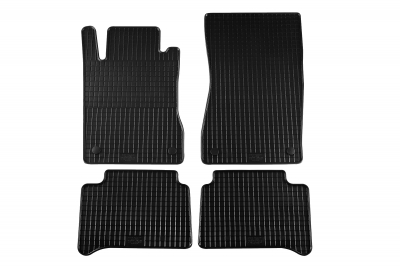 Covorase Presuri Auto Negru din Cauciuc pentru MERCEDES W211 E-Class 2002-2009