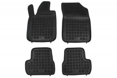 Covorase Presuri Auto Negru din Cauciuc pentru CITROEN DS3 (2009 -2016)