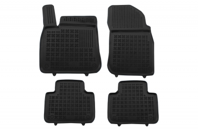 Covorase Presuri Auto Negru din Cauciuc pentru VW TOUAREG III (2018-) 5 seats