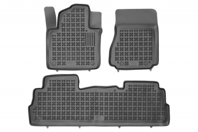 Covorase Presuri Auto Negru din Cauciuc pentru Nissan NV200 (2009 -)